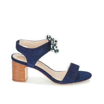 SANDALES ANDRÉ FEMME SUPENS DAIM BLEU